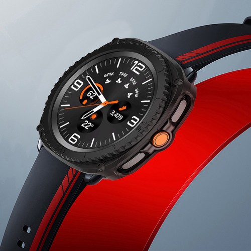 Coque robuste pour Galaxy Watch 8 Classic résistante aux rayures TPU protection - Photo 2 sur 21