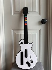 Nintendo Wii Guitar Hero Gibson Les Paul Red Octane - UNTESTED