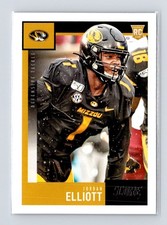 2020 Score #343 Jordan Elliott Rookie Missouri Tigers