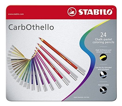 Stabilograms watercolor pencils Kabuotero 24 colors 1424-6