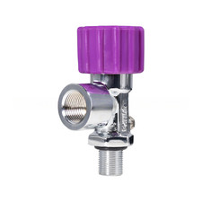 Submersible Air Cylinder Filling Connector 18mmx1.5 to G5/8-14 Brass Valve