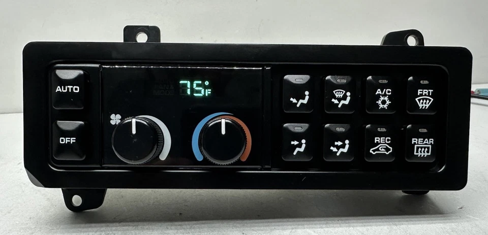 Chrysler LHS New Yorker Concorde 1994-1997 ATC digital calentador de aire acondicionado control de clima Foto 3 de 4
