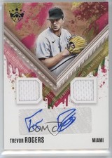 2021 Panini Diamond Kings DK Material Signatures Trevor Rogers #DKMS-TR Auto 7cz