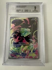 Pokemon Bulbasaur 133/132 Me01: Mega Evolution IR Holo Beckett BGS 9 MINT