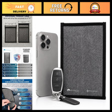 RFID Signal Blocking Pouch for Phone  Car Key Fob, Anti-Theft Faraday Bag