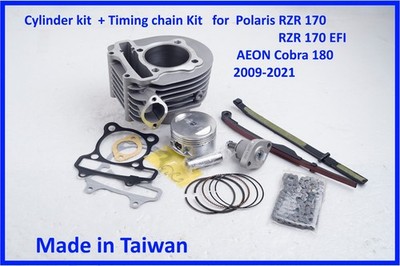 AEON Cobra 180 OEM Cylinder Kit 61mm & Piston Gaskets Top End Chain US