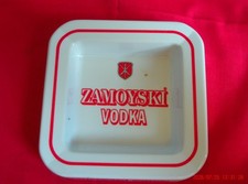 VINTAGE PRAESIDIUM MELAMINE ASHTRAY -ZAMOYSKI VODKA SPIRIT OF POLAND