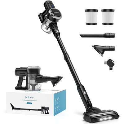 Lubluelu Cordless Vacuum Cleaner, Max 50 Mins Runtime, Stick Vacuum... Fast Ship