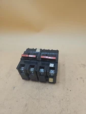 LOT OF 2 FPE Federal Pacific NA215 2 Pole 15 Amp Stab-Lok Circuit Breakers