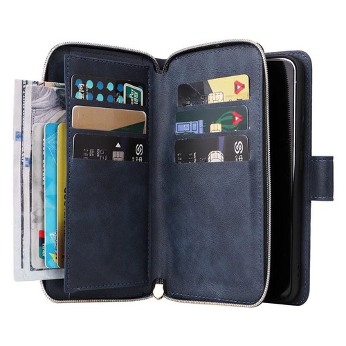 Para Samsung S25 S24 Ultra S22 S21 S20 FE Cuero Magnético Cartera Cartera Estuche Cubierta - Imagen 59 de 65