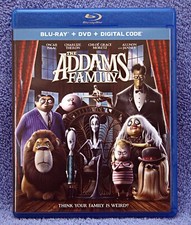 The Addams Family Animation Blu-Ray DVD Pre Owned Like New