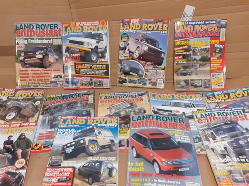 Land Rover Magazine verschiedene Daten/Jahre seltene Arbeit Lot 28 - Bild 9 von 14