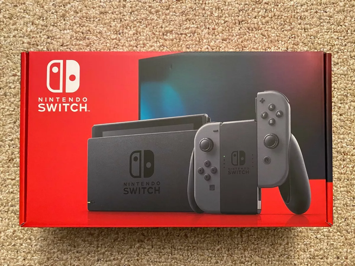 Nintendo Switch HAC-001(-01) 32GB Console with Gray Joy‑Con