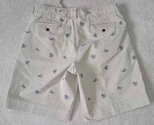 Polo Ralph Lauren Men's Embroidered Bees All-Over Shorts Size 34 - Picture 6 of 18