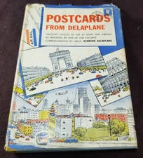 Postcards from Delaplane by Stanton Delaplane 1953 First Ed. / Hardcover & DJ