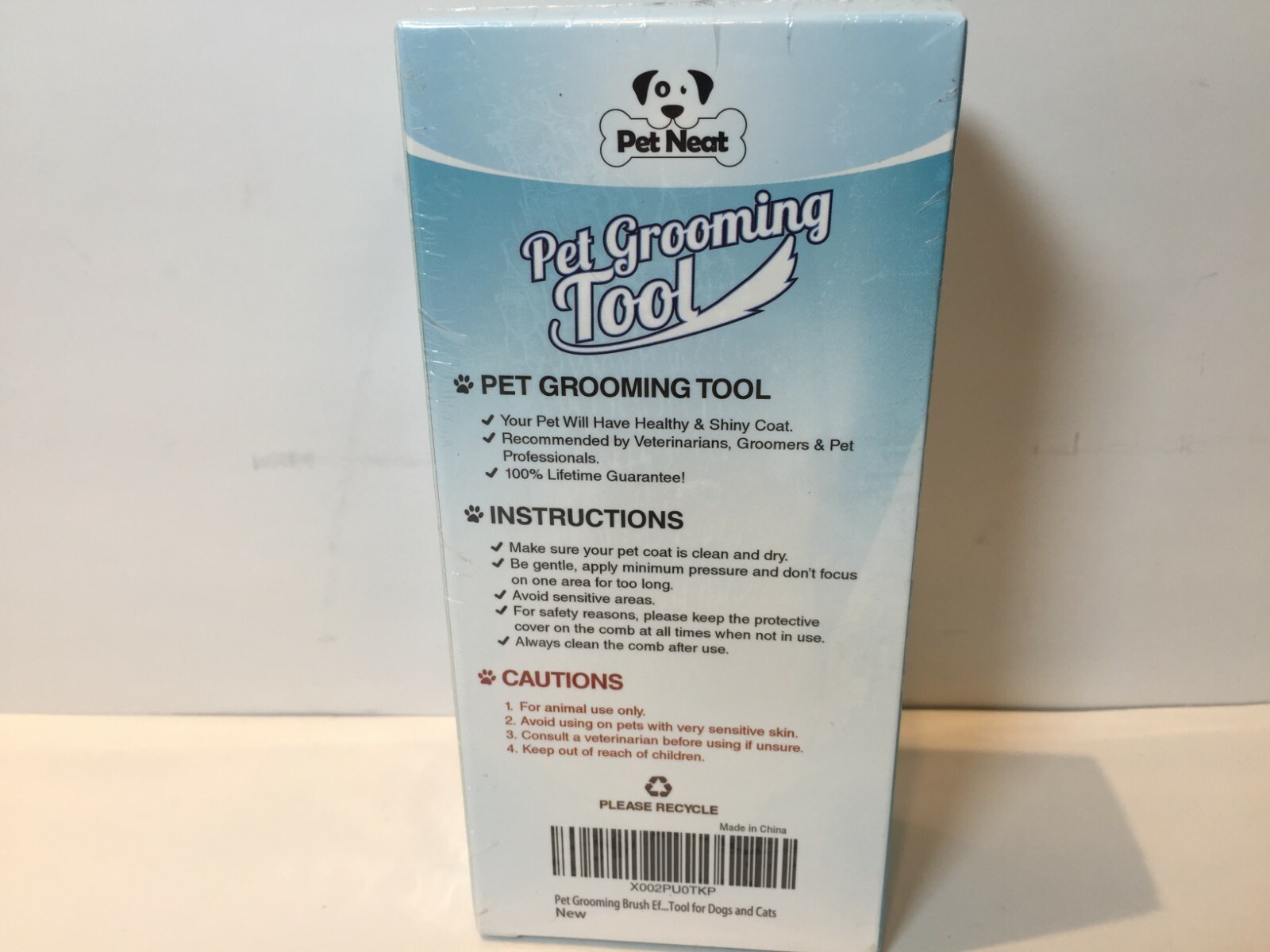 Pet Neat Pet Grooming Brush Blue for sale online eBay