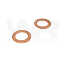 Oil Sump Drain Bolt Washers x2 for Honda VT 125 C Shadow 1998-2008