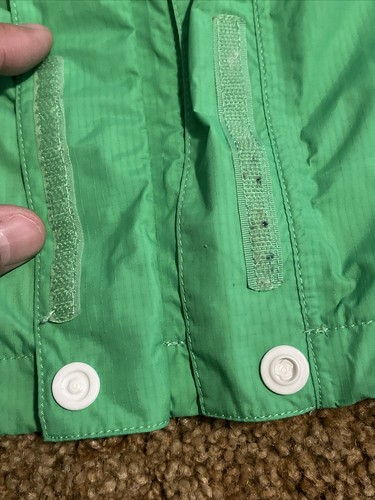 Women's Size M The North Face Hyvent Waterproof Hooded White Wind Jacket - Picture 7 of 12