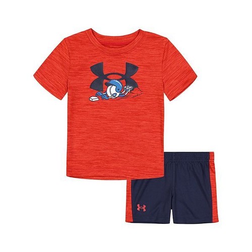 New Under Armour Little Boys Shirt and Shorts Set Choose Size & Color - Picture 8 of 12