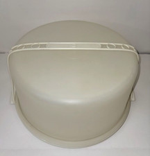 Vintage Tupperware Pie Cake Carrier Holder Taker Keeper, Lid and Handle