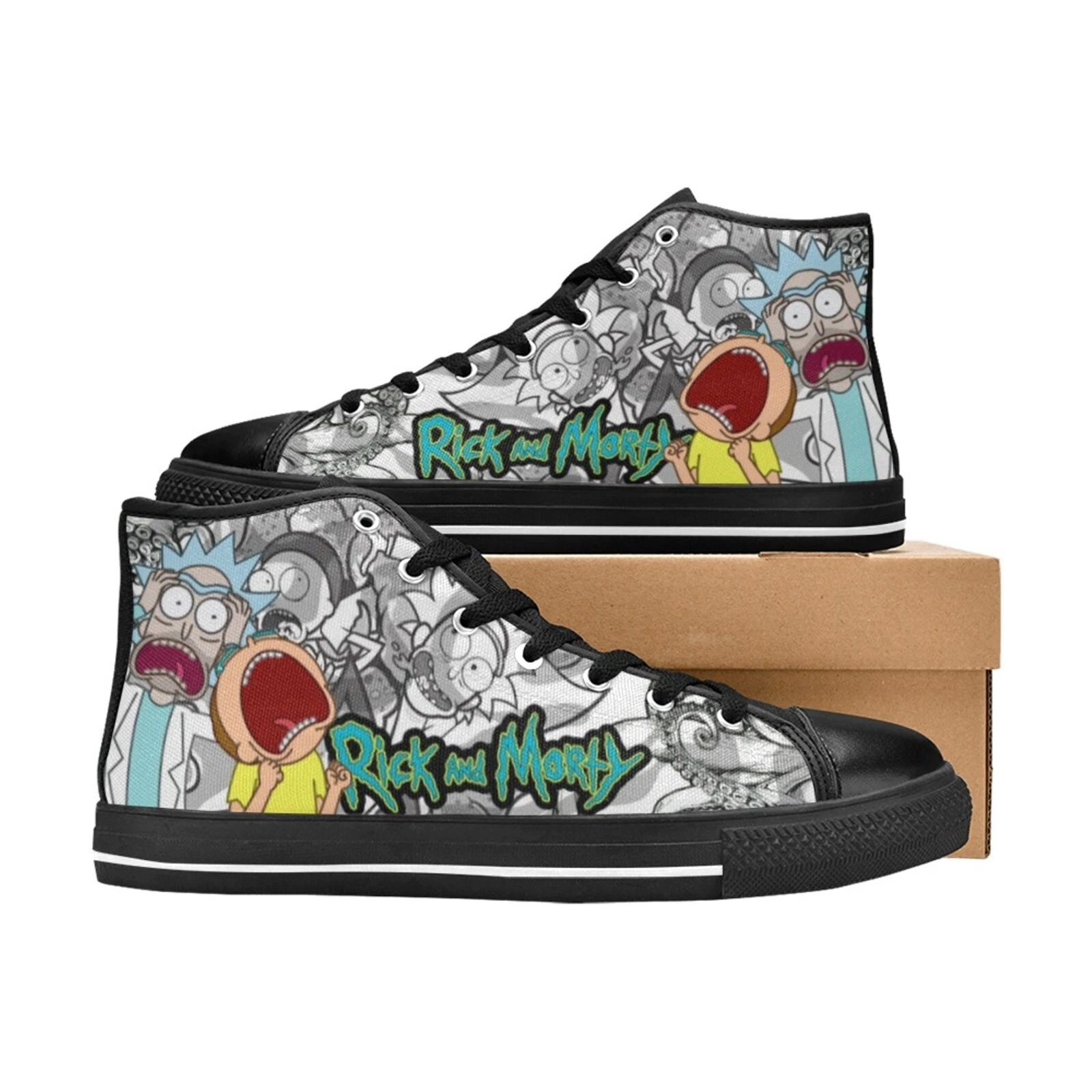 Rick and Rickandmorty 1 High Top Sneaker