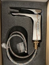 odbo Sanitary Bathroom Faucet Single Hole Single-Handle Chrome Deck Mounted OB 