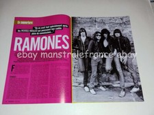 Ramones Joey Ramone Dee Dee Tommy Marky George Harrison Beatles clippings France
