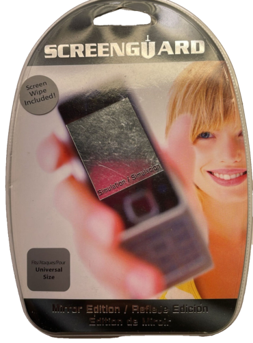 ScreenGuard Universal Cell Phone Tinted Screen Protector Mirror Edition - Afbeelding 1 van 3