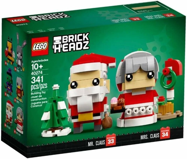 christmas brickheadz