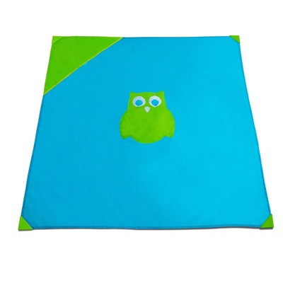 Munchkin Brica Go Play Portable Baby Travel Playmat, 58  x 58 , Blue/Green ,... 