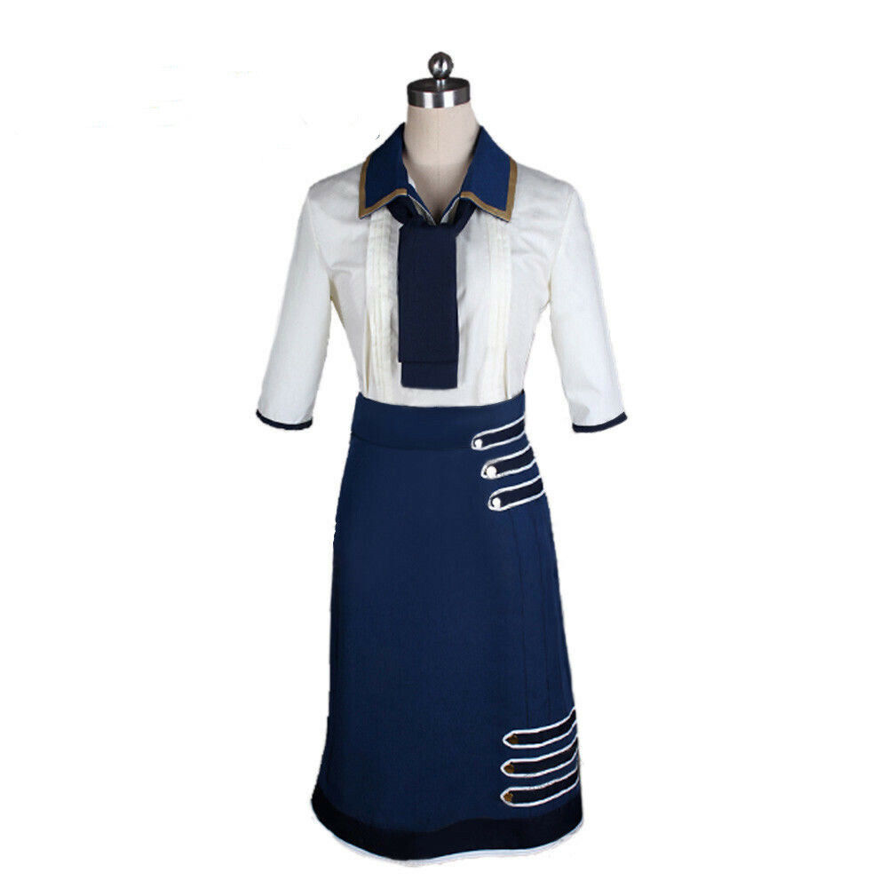 BioShock Infinite Elizabeth Cosplay Costume Dress Set