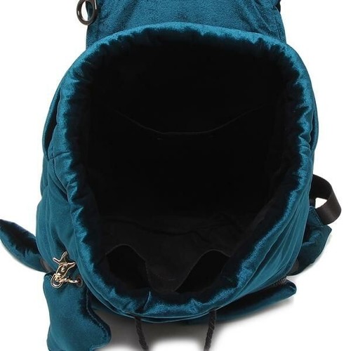 SALE See by Chloe Backpack JOY RIDER Embroidered Logo Star Charm Blue NEW - Picture 5 of 8