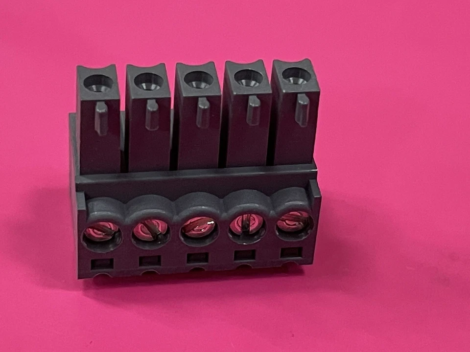 Weco (10 Count) 110-A-111/05 Conn Term Blk PCB Plug Plug-In Screw 5 30-16 AWG - Image 2 of 4