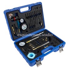 Kompressionstester Druckverlustprüfer für Benzin u. Dieselmotoren PKW LKW