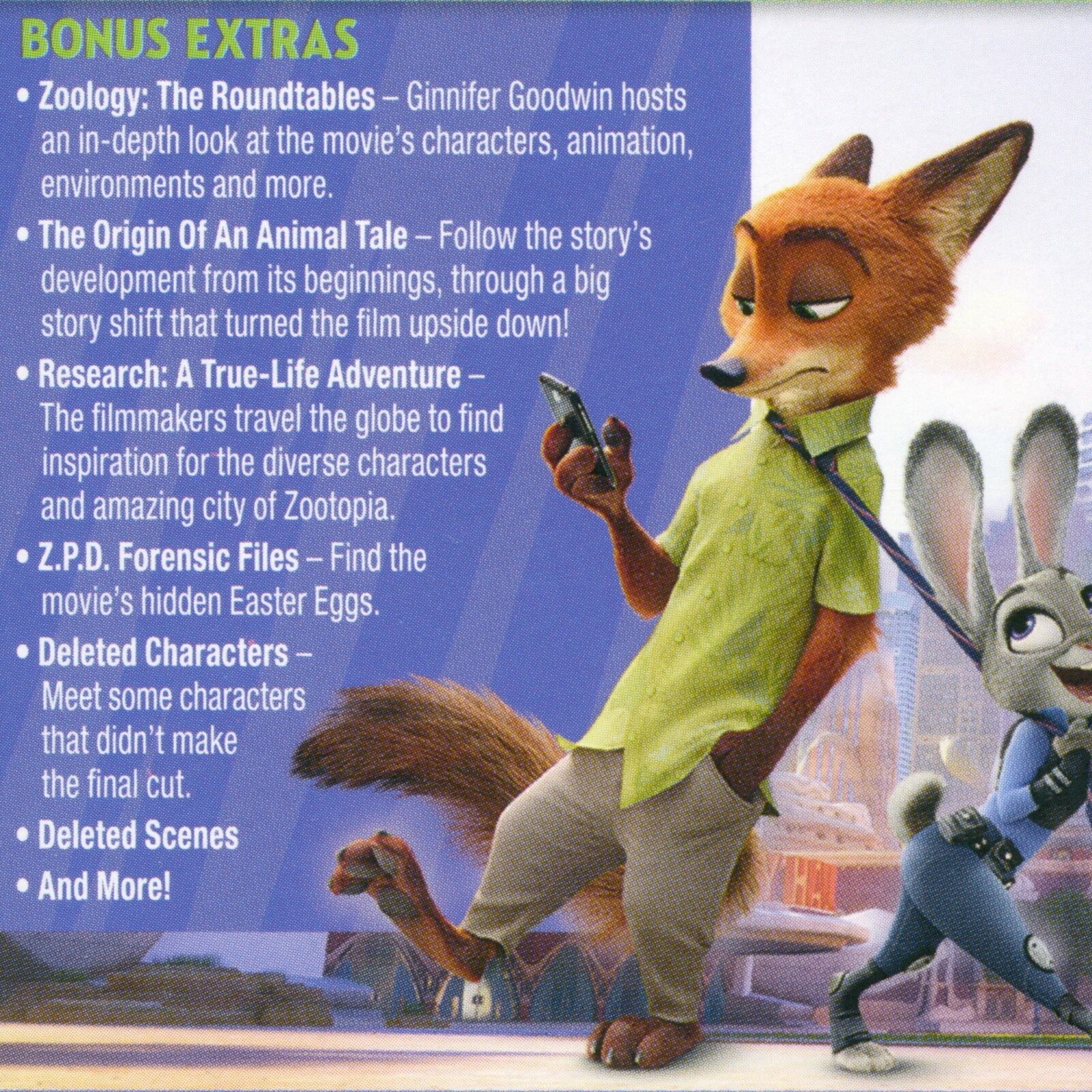 Zootopia (2016), Walt Disney Animation Studios, Blu, Stable Diffusion