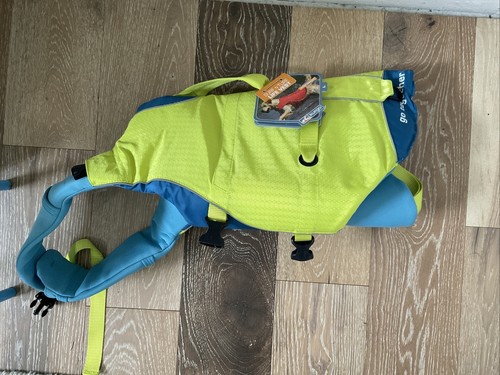 Neu Kurgo Surf N Turf Hundeschwimmweste Large Float Coat