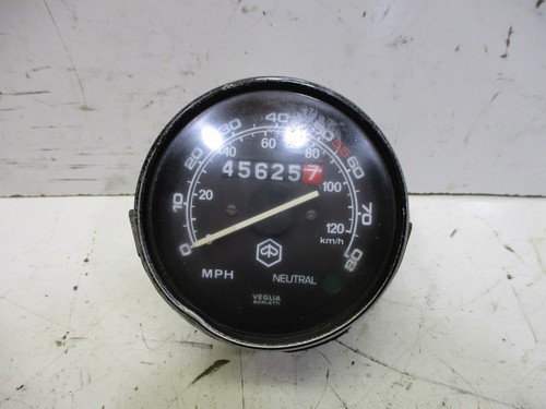79 80 VESPA PIAGGIO P200E P 200 E GAUGE SPEEDO SPEEDOMETER ODOMETER SPEEDO OEM - Picture 2 of 20