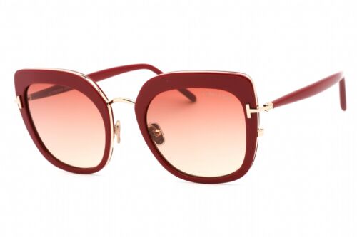TOM FORD TF0945-66T-55  Sunglasses Size 55mm 140mm 23mm red Women NEW - Afbeelding 1 van 5