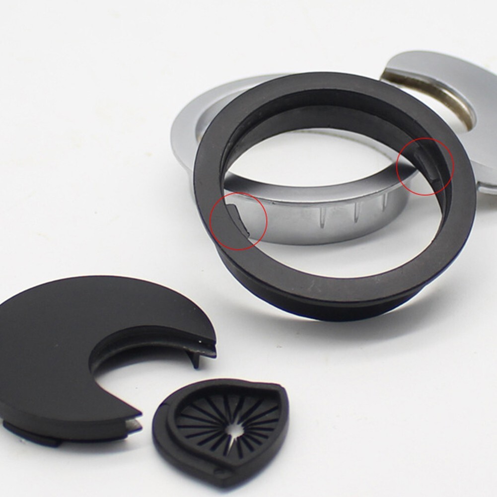 Flip Top Cable Hole Cover for Computer Desk Perfect Cable Management Solution eBay