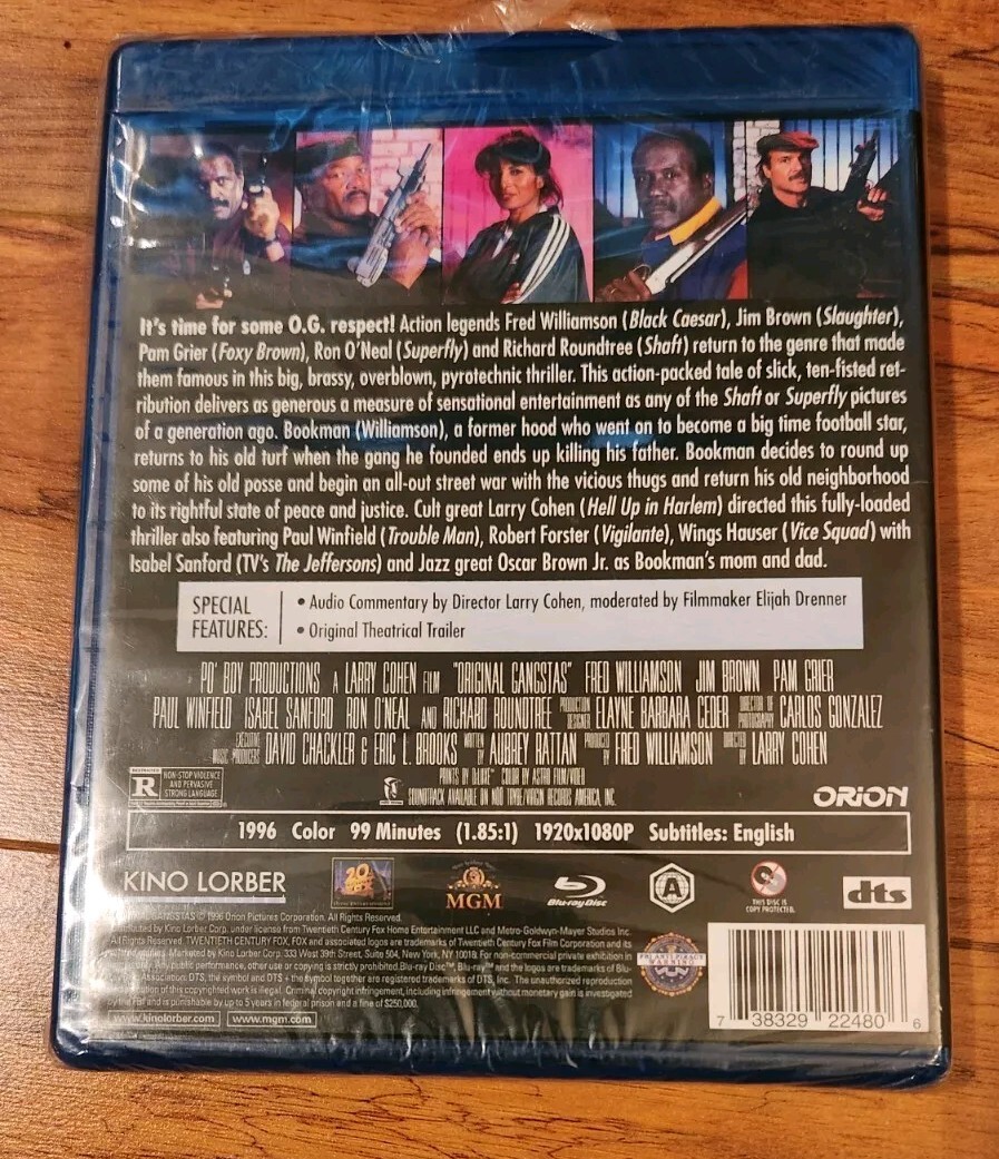 Original Gangstas (Blu-ray, 1996) for sale online | eBay