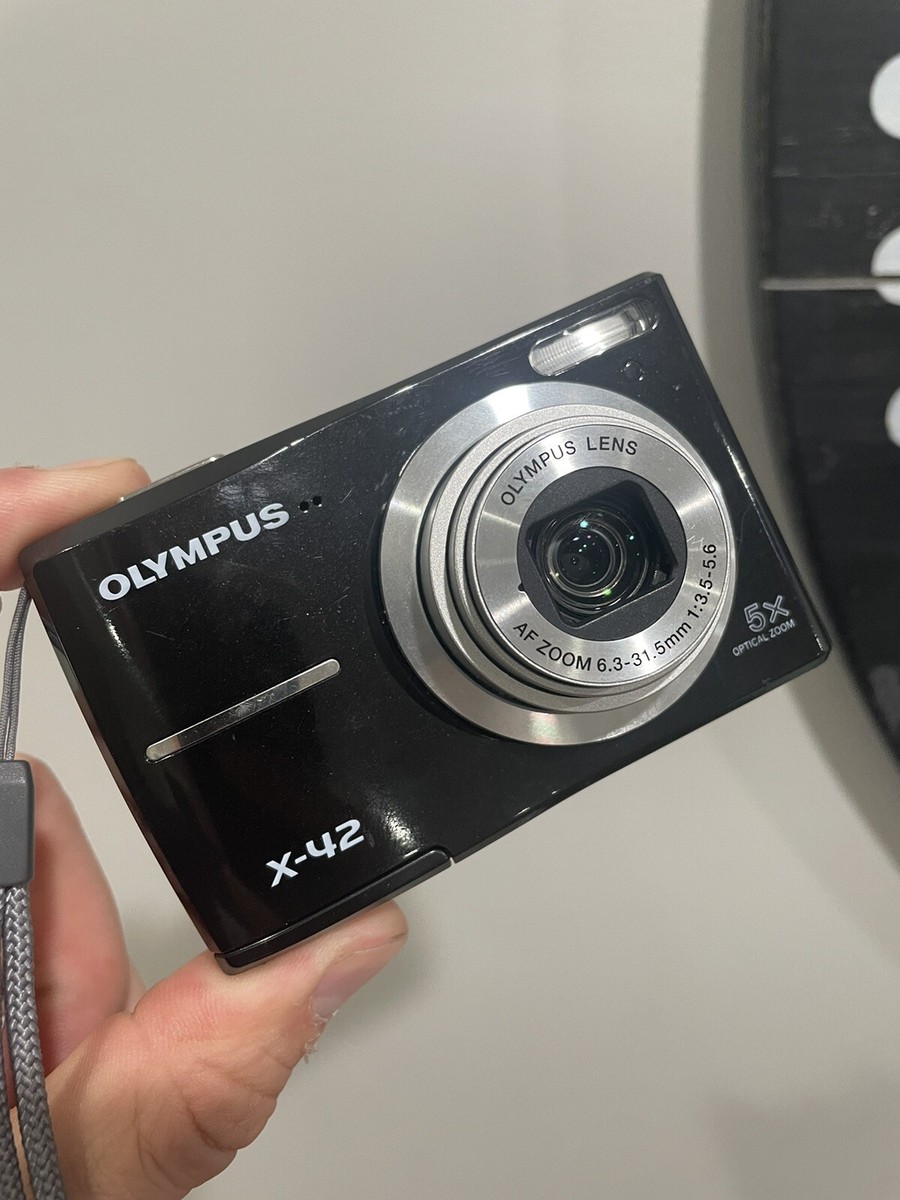 Olympus Digital Camera X-42 12.0MP Black 5x Optical Zoom *Read