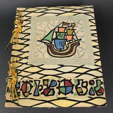 M.S. Kungsholm Swedish American Lines 1957 Scrapbook Lt. Col E.H. Julian