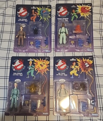 The Real Ghostbusters Peter Venkman Ray Egon Winston Kenner Retro Set 3e
