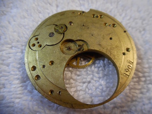 Antique Pocket Watch Parts 1/4 Pound 79-9CC - Picture 5 of 12
