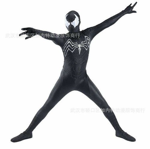 Negro Venom Spider-Man Mono Spiderman Body Cosplay Disfraz Adulto/Niño - Imagen 7 de 12
