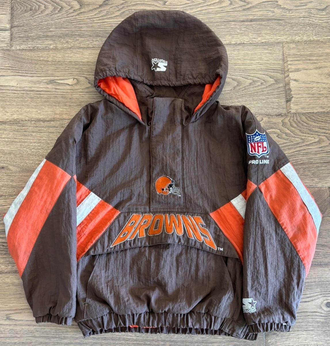 Cleveland Browns Proline Starter Jacket Vintage Cleveland Browns