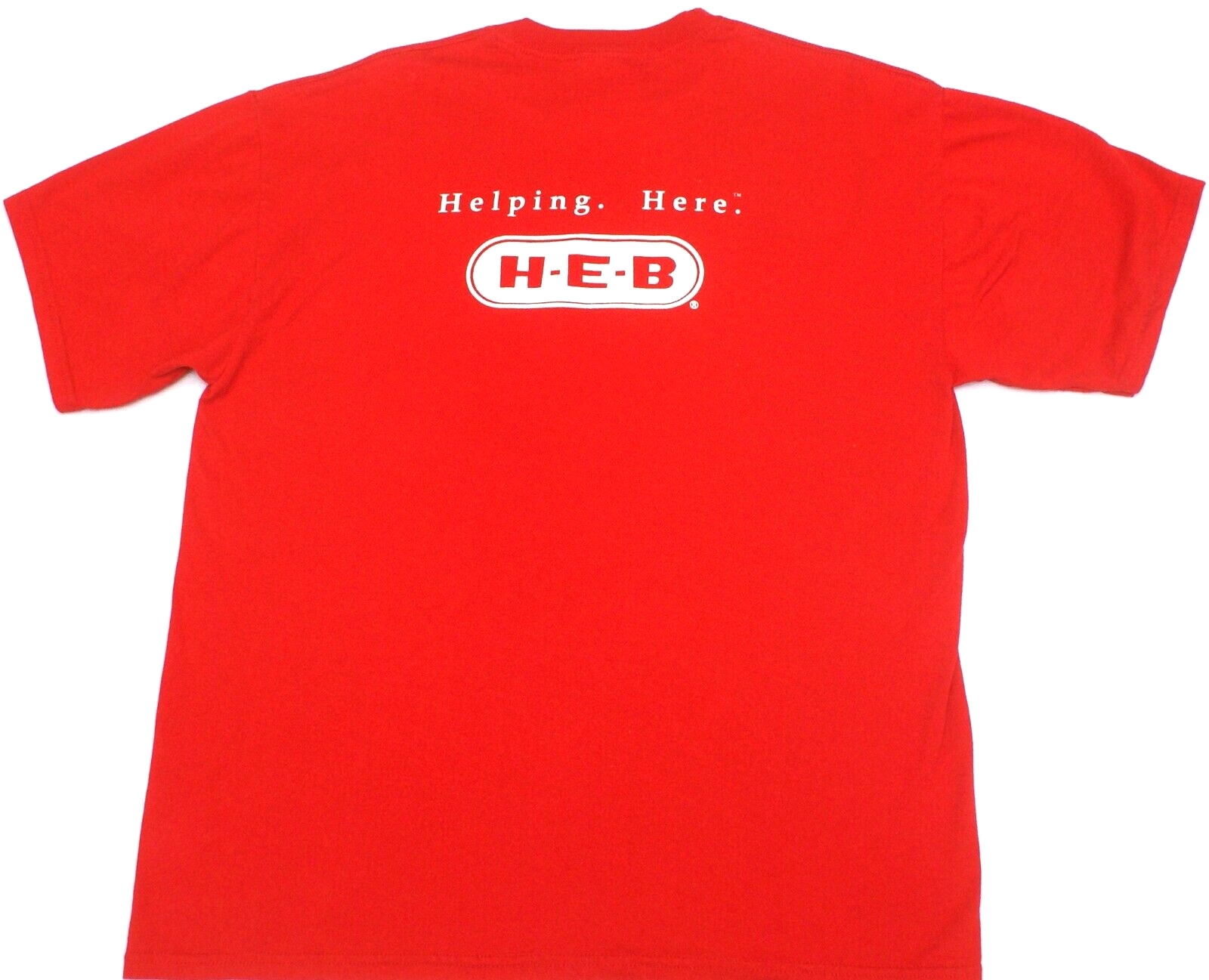 HEB Grocery Store Employee Uniform "Helping Here" t… Gem