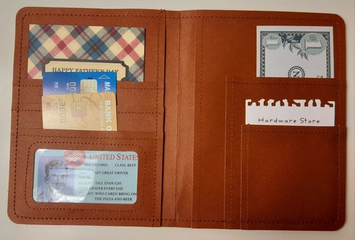 Papyrus Father's Day Card- With Full Wallet He Will Enjoy And Appreciate - Picture 4 of 4