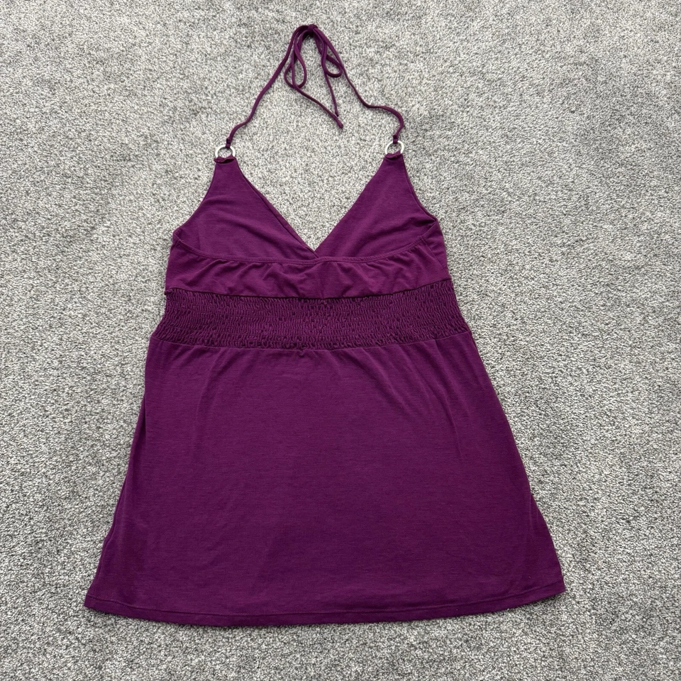 Top Babydoll Guess Halter Talla Grande Y2K Vintage Fairycore Calado Elena Gilbert Foto 4 de 4