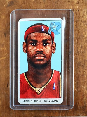 2003 Lebron James Rookie Cavaliers RARE Tobacco Card | eBay
